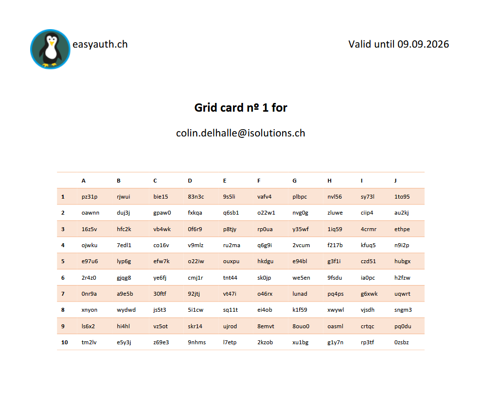 Screenshot Grid Card